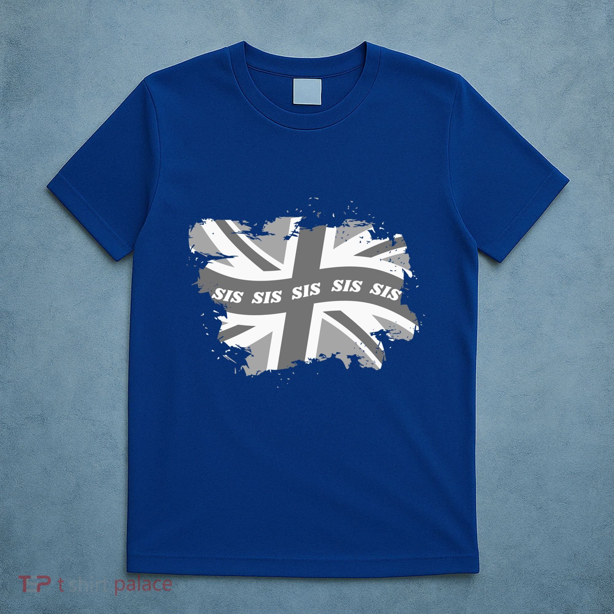 Sister Union Jack And Family Matching Clothes Cool Sis Meaningful Gift T-Shirt