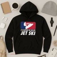 Stand Up Jet Ski; ID Rather Be On My Jet Ski Hoodie thumb 3