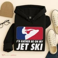 Stand Up Jet Ski; ID Rather Be On My Jet Ski Hoodie thumb 4