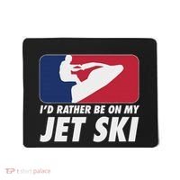 Stand Up Jet Ski; ID Rather Be On My Jet Ski Mousepad thumb 0
