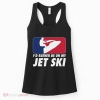 Stand Up Jet Ski; ID Rather Be On My Jet Ski Women's Tank Top thumb 0