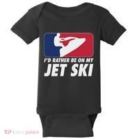 Stand Up Jet Ski; ID Rather Be On My Jet Ski Baby Bodysuit thumb 0