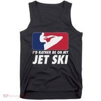 Stand Up Jet Ski; ID Rather Be On My Jet Ski Tank Top thumb 0