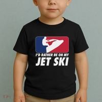 Stand Up Jet Ski; ID Rather Be On My Jet Ski Toddler T-Shirt thumb 2