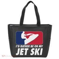 Stand Up Jet Ski; ID Rather Be On My Jet Ski Tote Bag thumb 0
