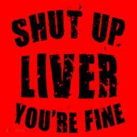 Shut Up Liver You're Fine Santa Hat thumb 1