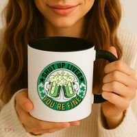 Shut Up Liver You're Fine Beer Drinking St Patricks Coffee Mug thumb 3