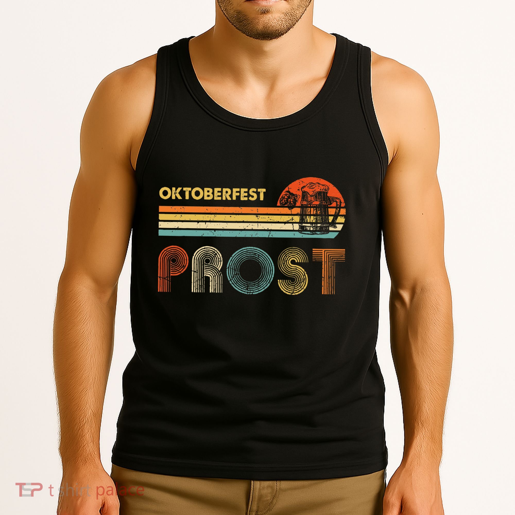 Shut Up Liver Its Oktoberfest Prost Yall Beer Drinking Tank Top