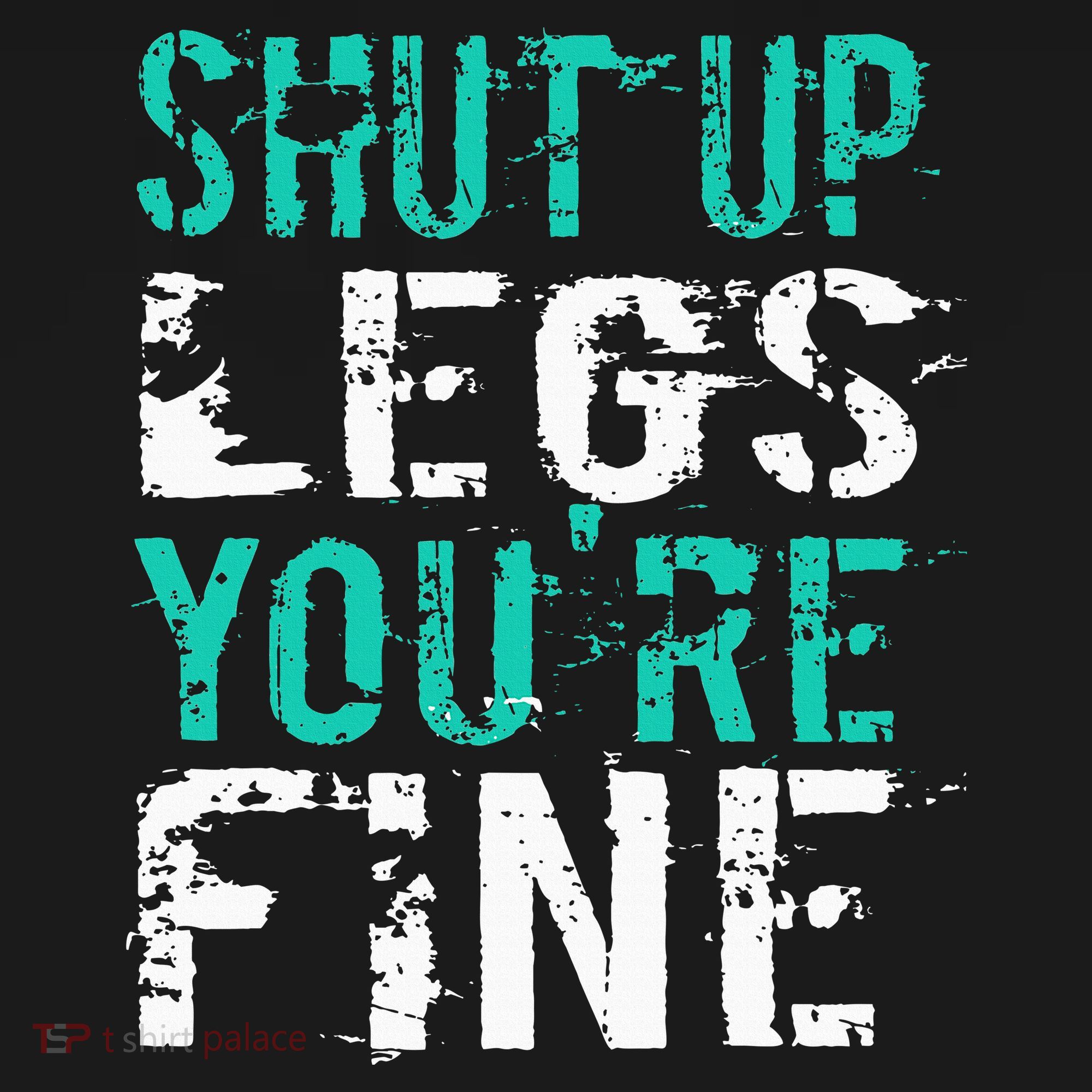 Shut Up Legs YouRe Fine Funny Workout Apron