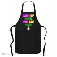 Shut Up Liver You Are Fine Mardi Gras Spade Apron thumb 0