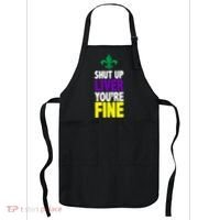Mardi Gras Shut Up Liver YouRe Fine Apron thumb 0