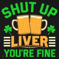 Shut Up Liver You're Fine Apron thumb 3