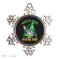 Shut Up Liver You're Fine Gnomes Drinking St Patrick's Day Ornament thumb 0