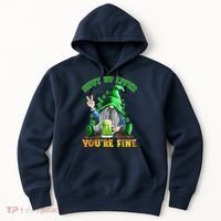 Shut Up Liver You're Fine Gnomes Drinking St Patrick's Day Hoodie thumb 0