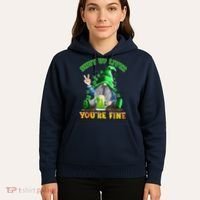 Shut Up Liver You're Fine Gnomes Drinking St Patrick's Day Hoodie thumb 5