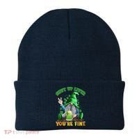 Shut Up Liver You're Fine Gnomes Drinking St Patrick's Day Beanie thumb 0
