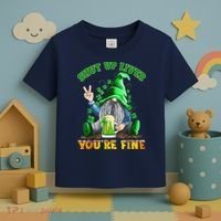 Shut Up Liver You're Fine Gnomes Drinking St Patrick's Day Toddler T-Shirt thumb 3