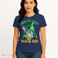 Shut Up Liver You're Fine Gnomes Drinking St Patrick's Day Women's T-Shirt thumb 4