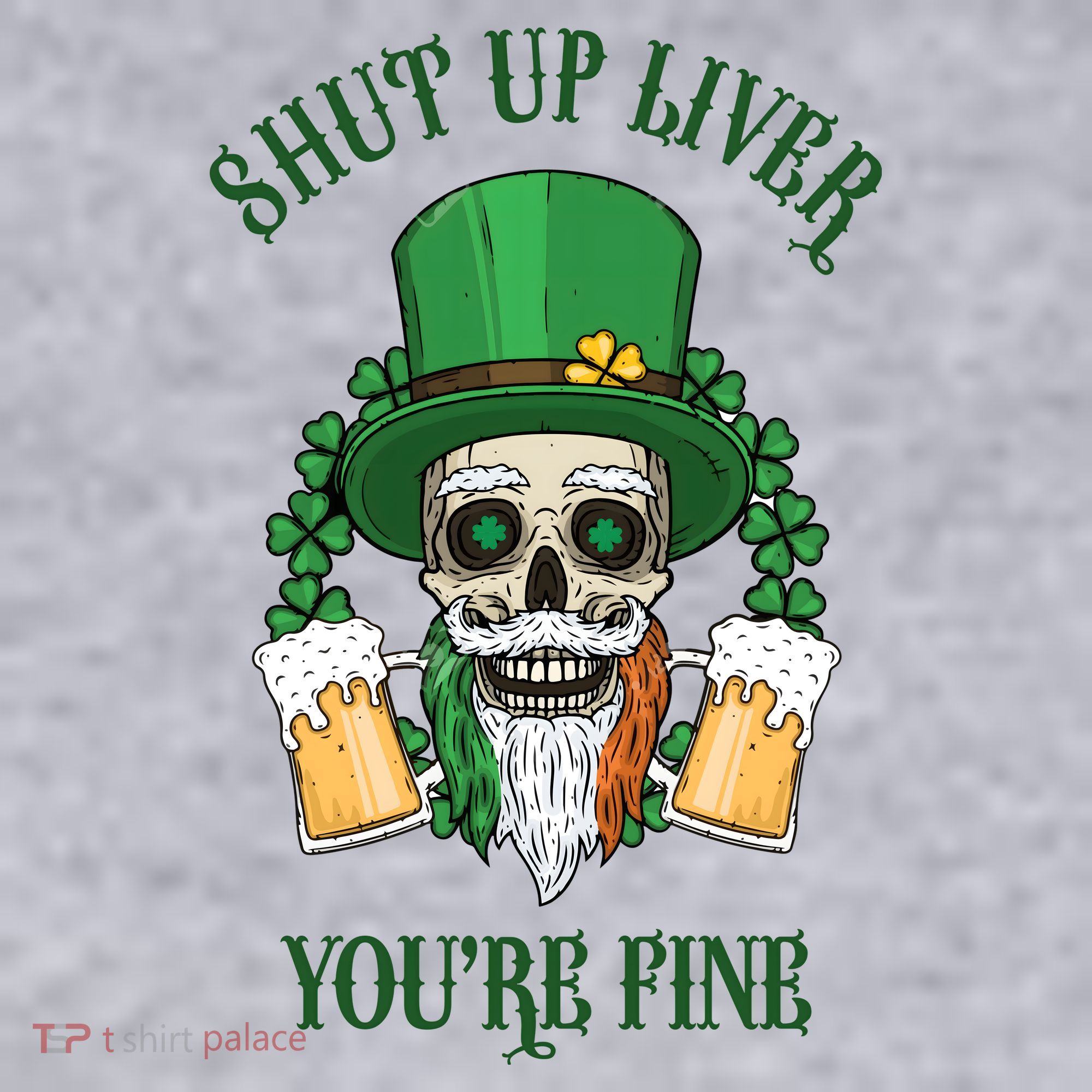 Shup Up Liver You're Fine St Patrick's Day Beer Lover Women's Sweatshirt