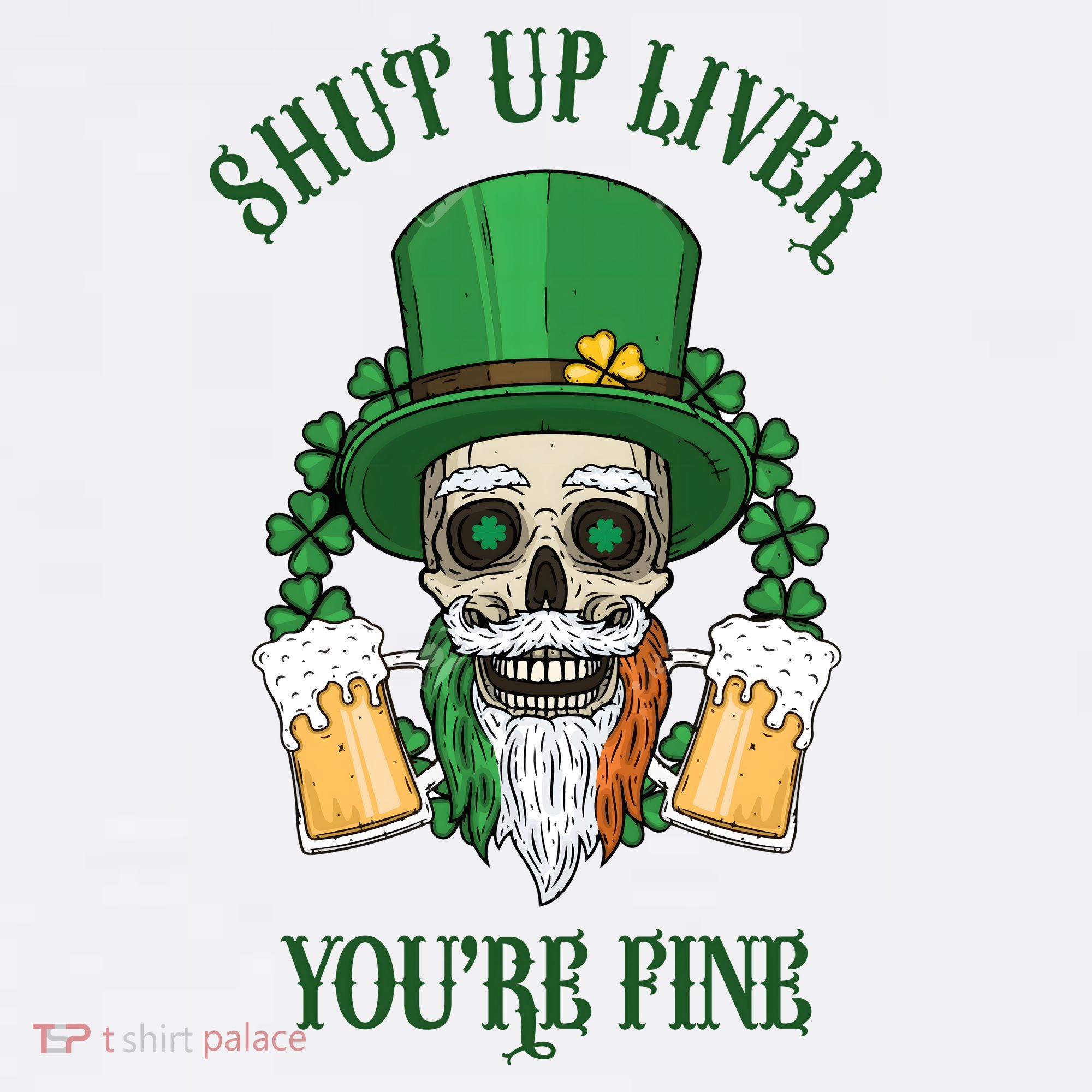 Shup Up Liver You're Fine St Patrick's Day Beer Lover Women's Tank Top