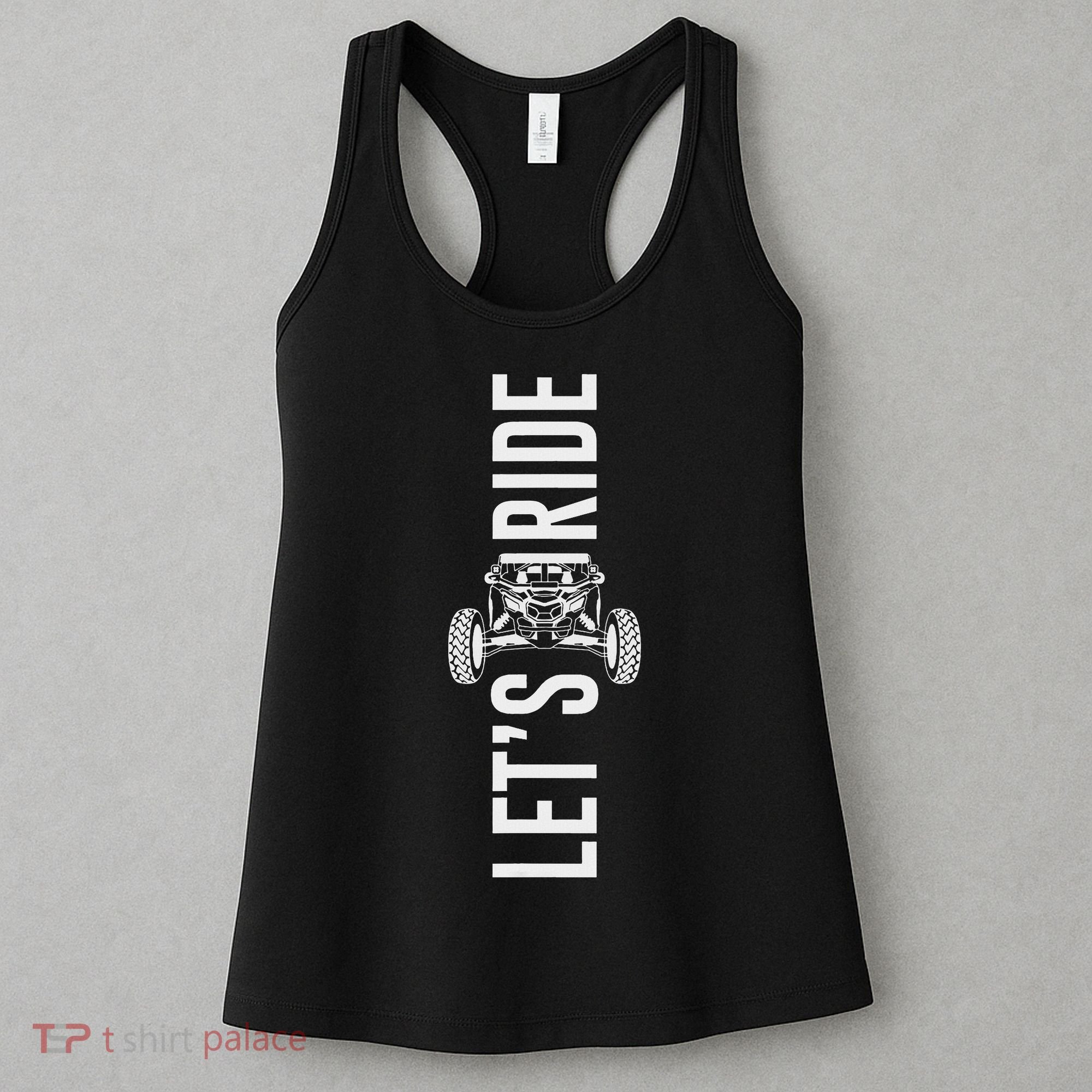 Sxs Utv Let's Ride X3 Women's Tank Top