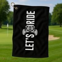 Sxs Utv Let's Ride X3 Golf Towel thumb 1