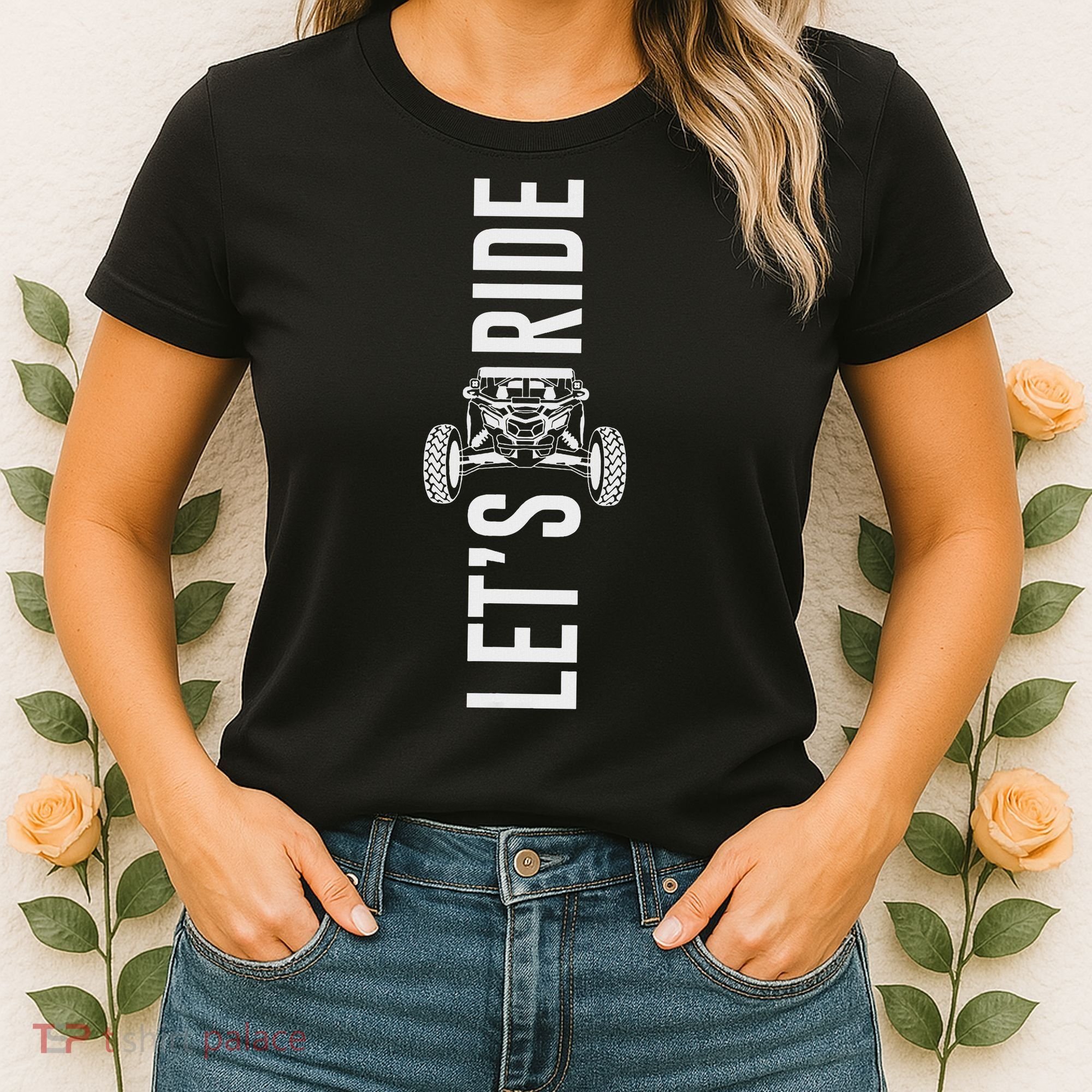 Sxs Utv Let's Ride X3 Women's T-Shirt