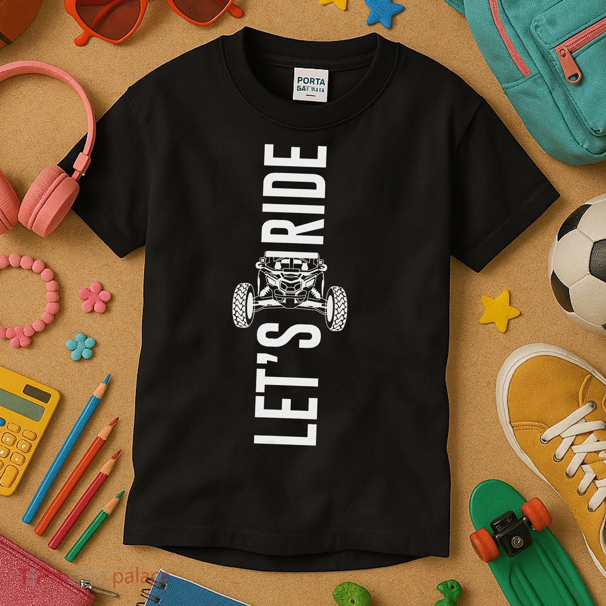 Sxs Utv Let's Ride X3 Kids T-Shirt