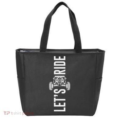 Sxs Utv Let's Ride X3 Tote Bag