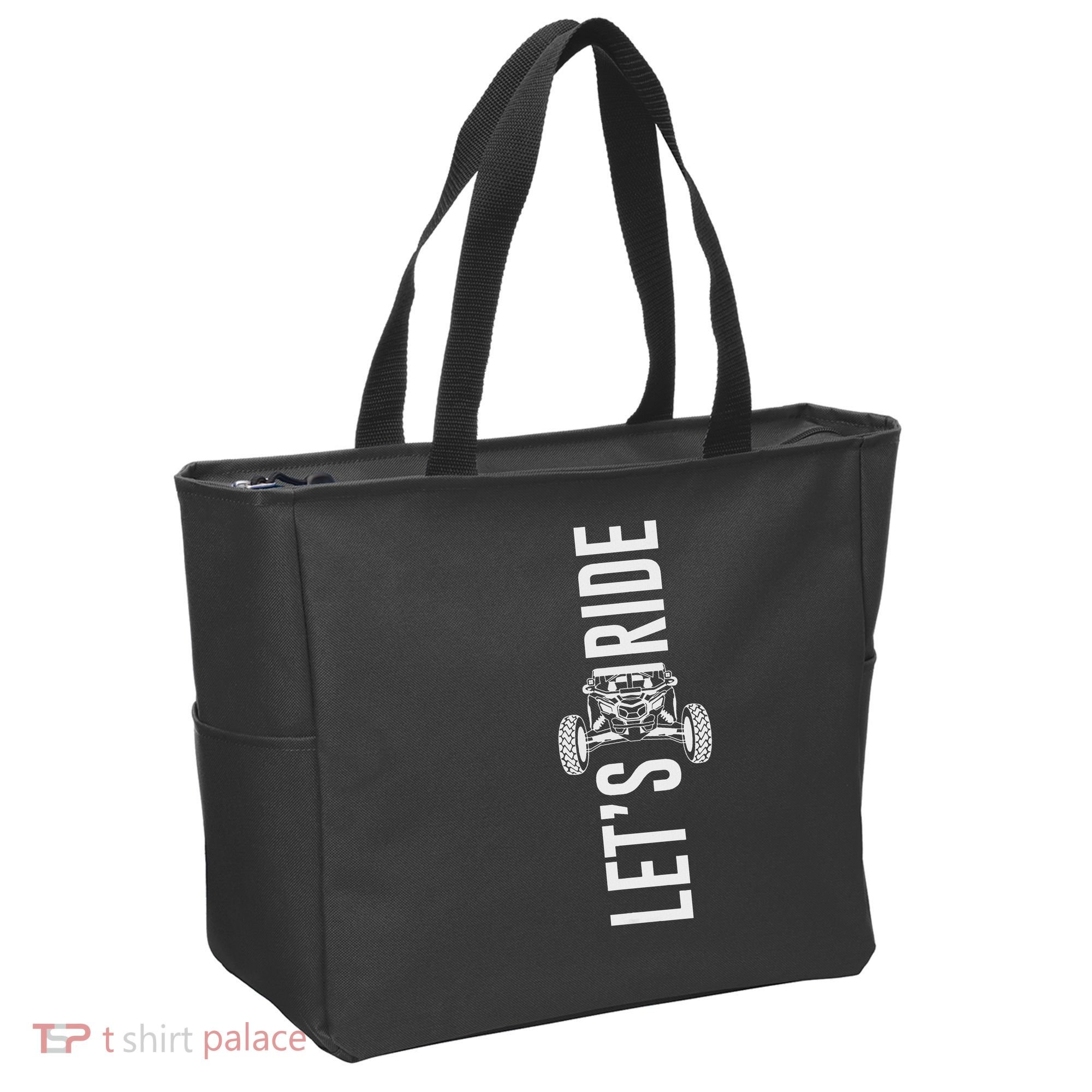 Sxs Utv Let's Ride X3 Tote Bag