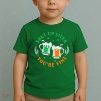 Shut Up Liver You're Fine Shirt Toddler T-Shirt thumb 2