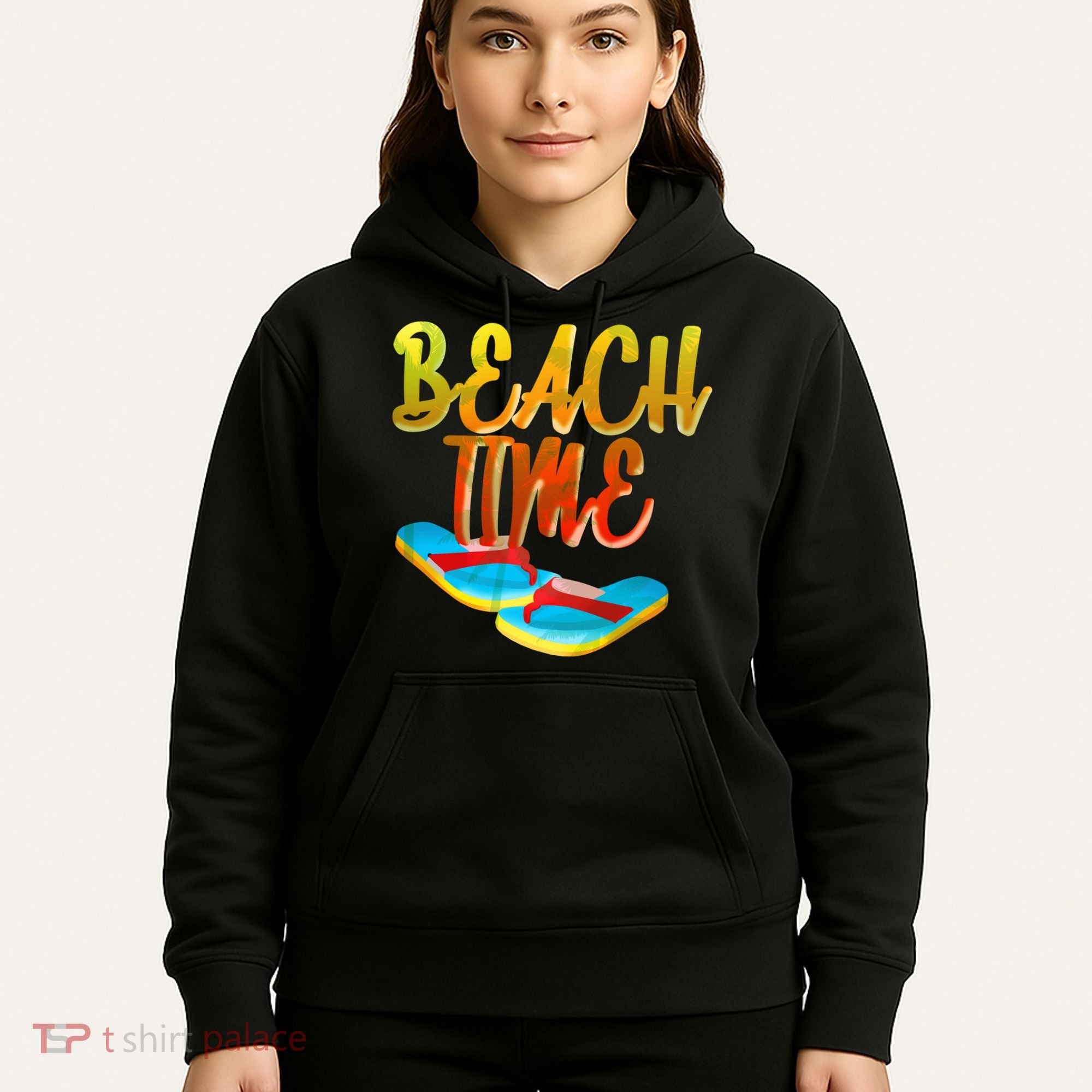 Summer Beach Time Hoodie