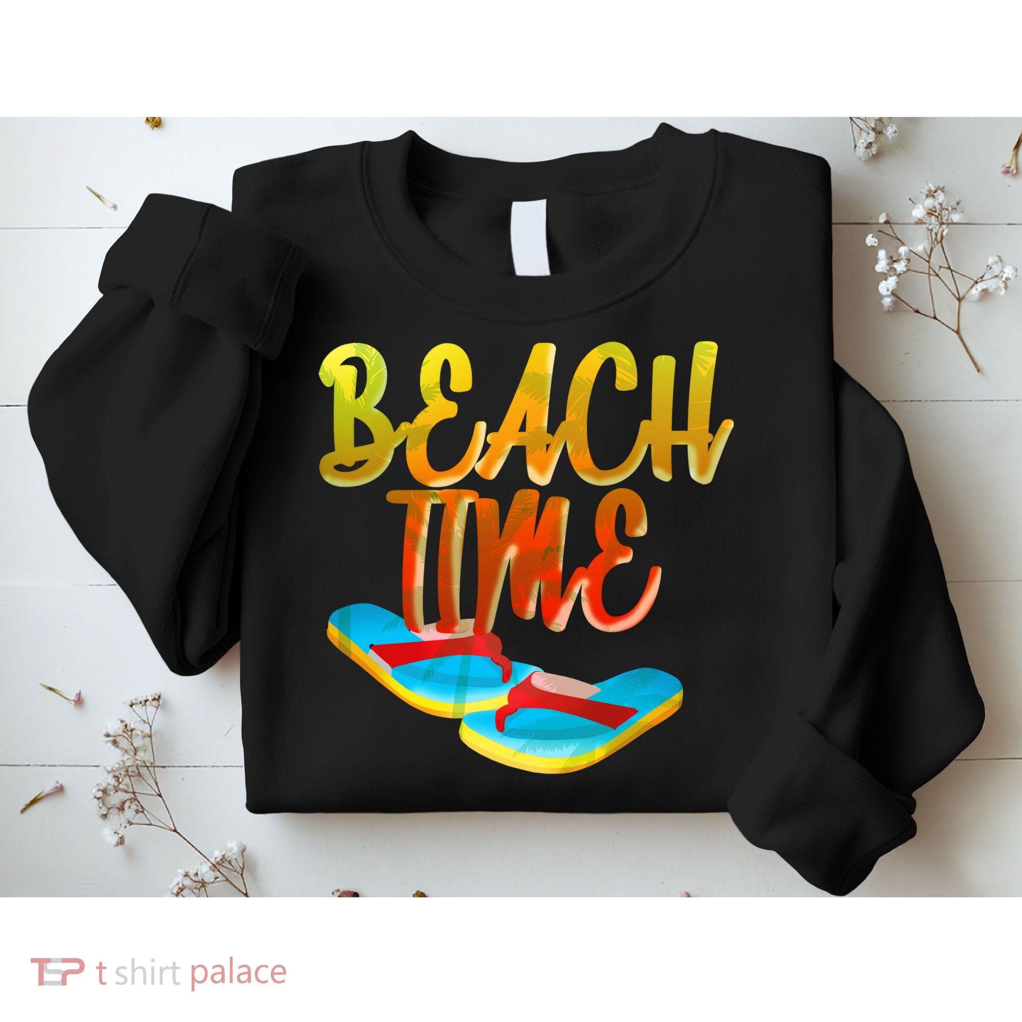 Summer Beach Time Sweatshirt