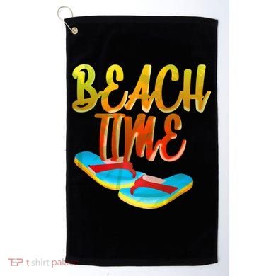 Summer Beach Time Golf Towel