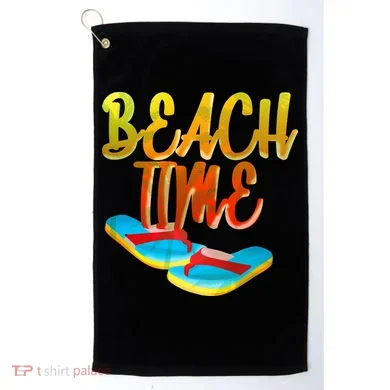 Summer Beach Time Golf Towel