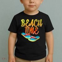 Summer Beach Time Toddler T-Shirt thumb 2
