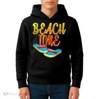 Summer Beach Time Kids Hoodie thumb 4