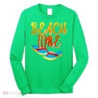 Summer Beach Time Long Sleeve Shirt thumb 0