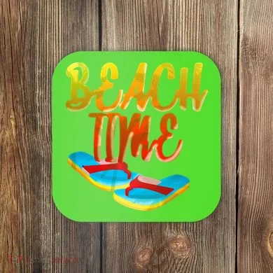 Summer Beach Time Coaster