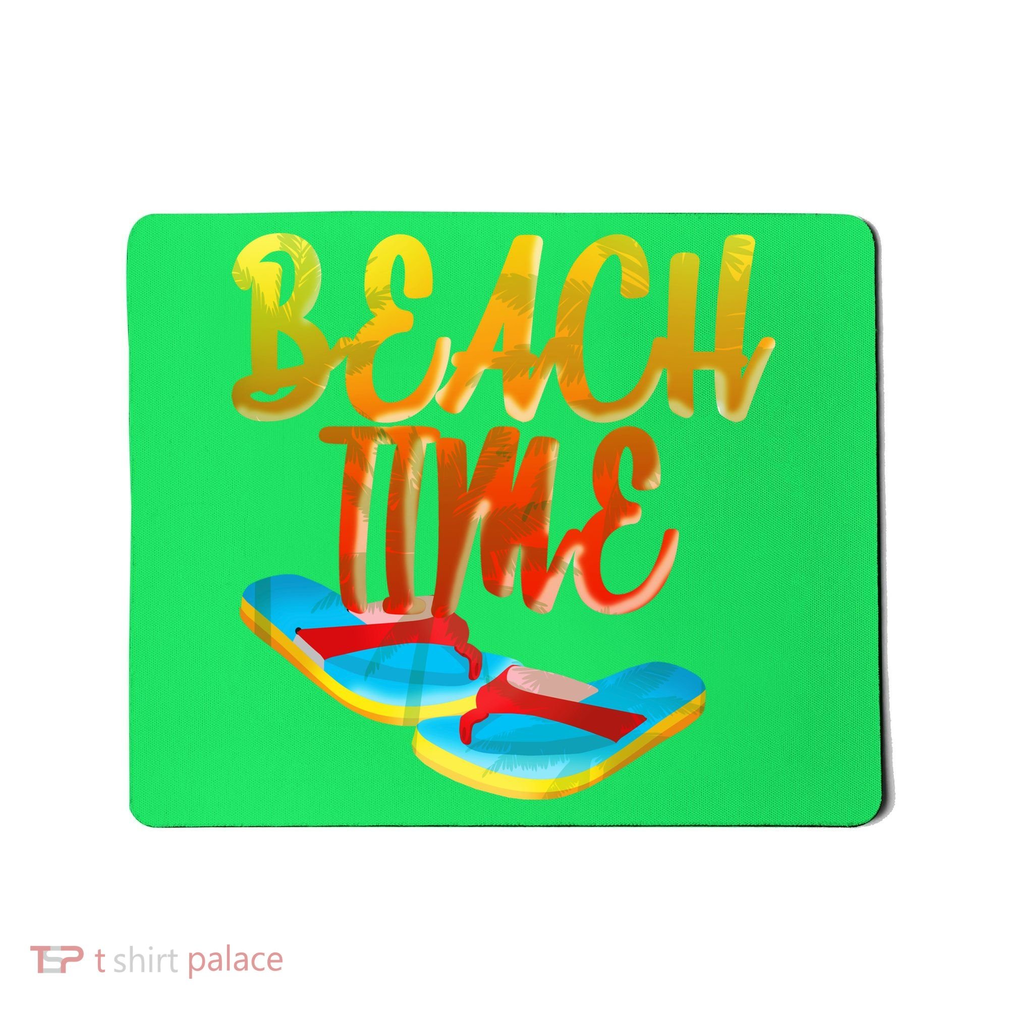Summer Beach Time Mousepad