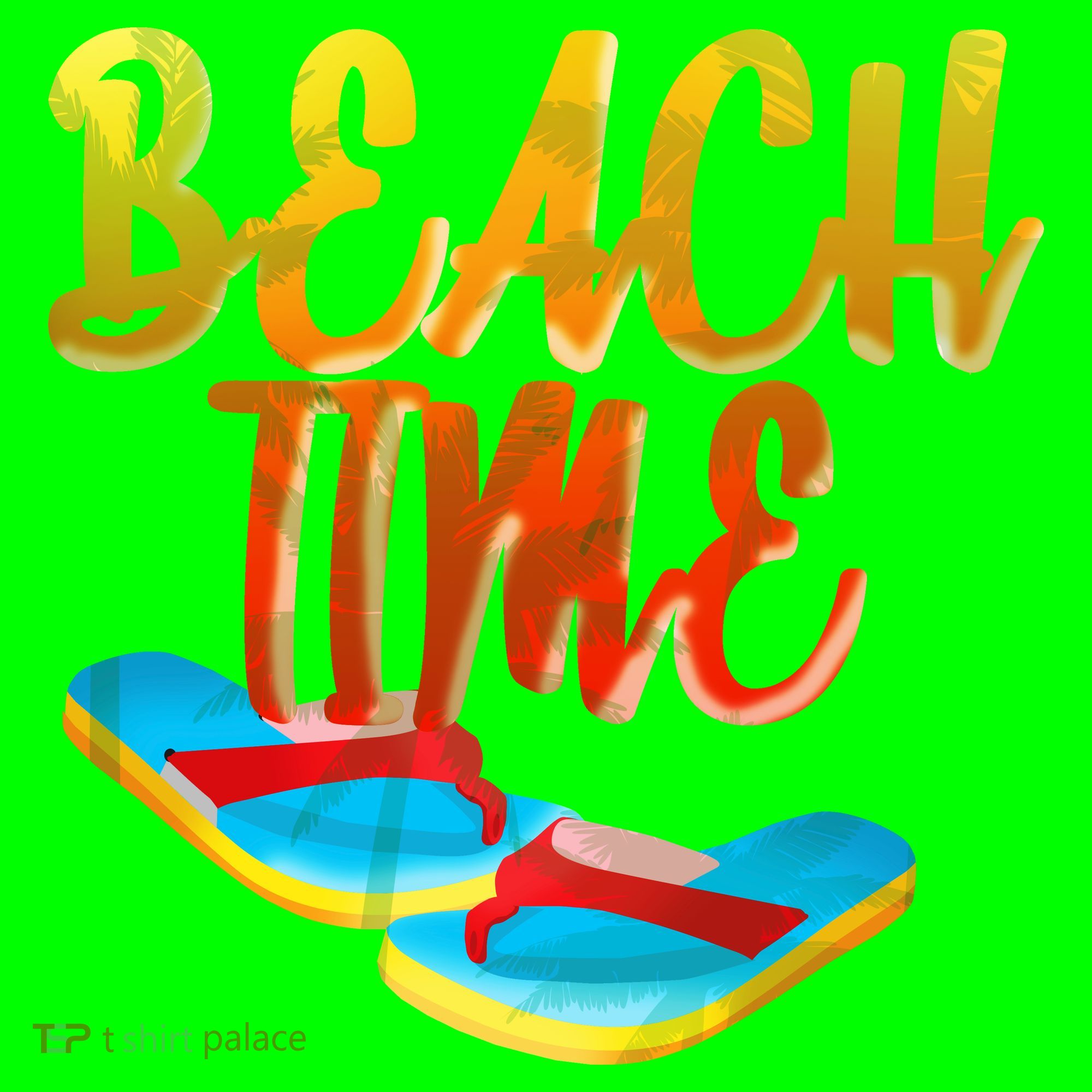 Summer Beach Time Mousepad