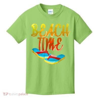 Summer Beach Time Kids T-Shirt