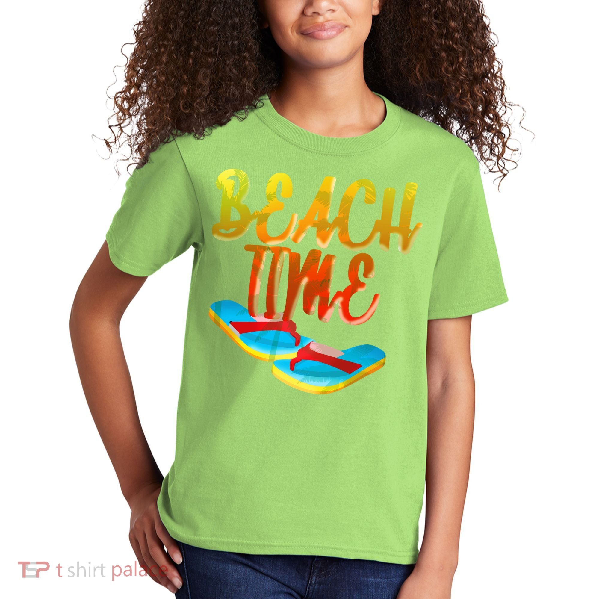 Summer Beach Time Kids T-Shirt