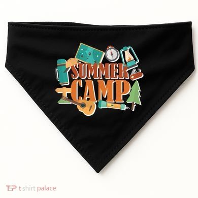 Summer Camp USA-Made Doggie Bandana
