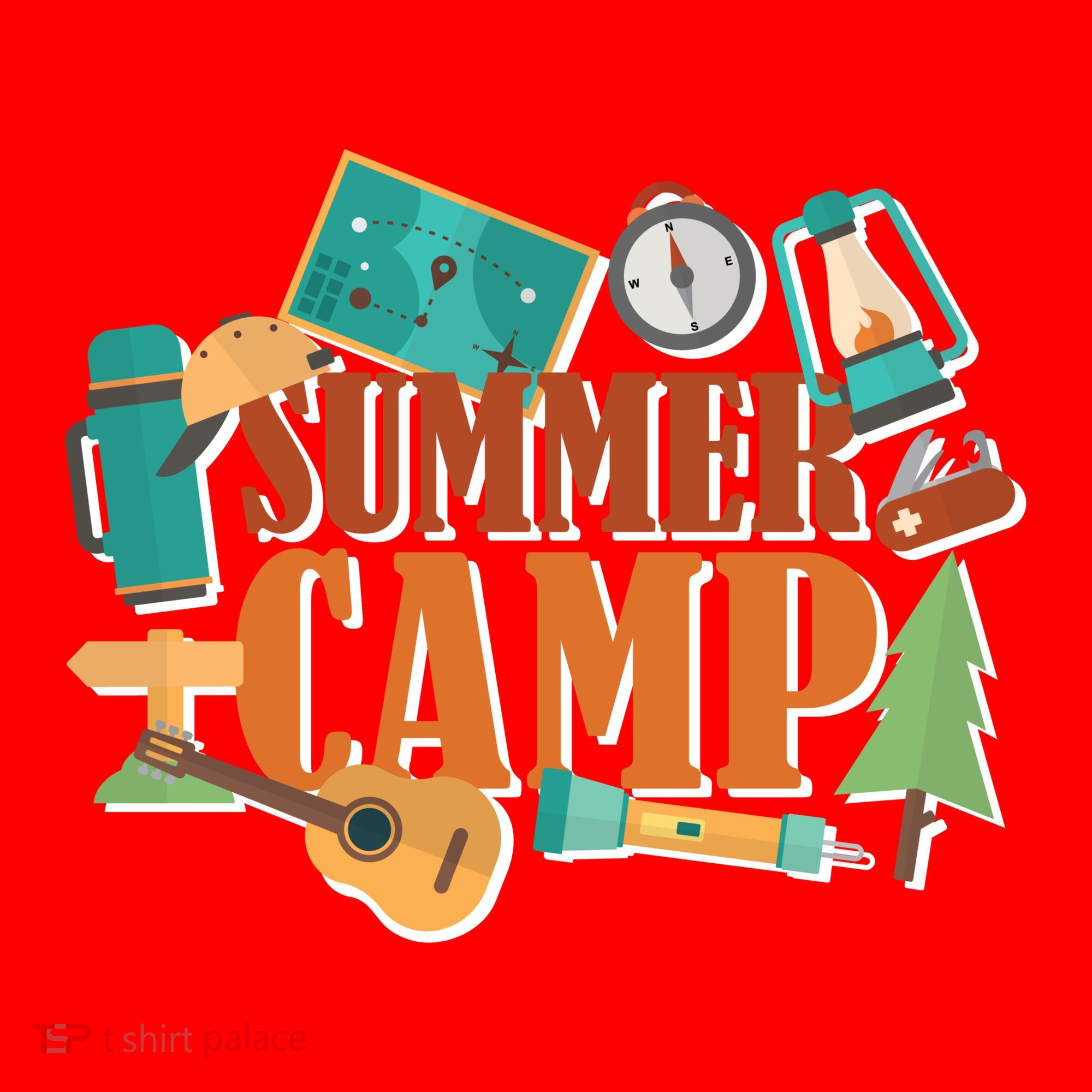 Summer Camp Santa Hat