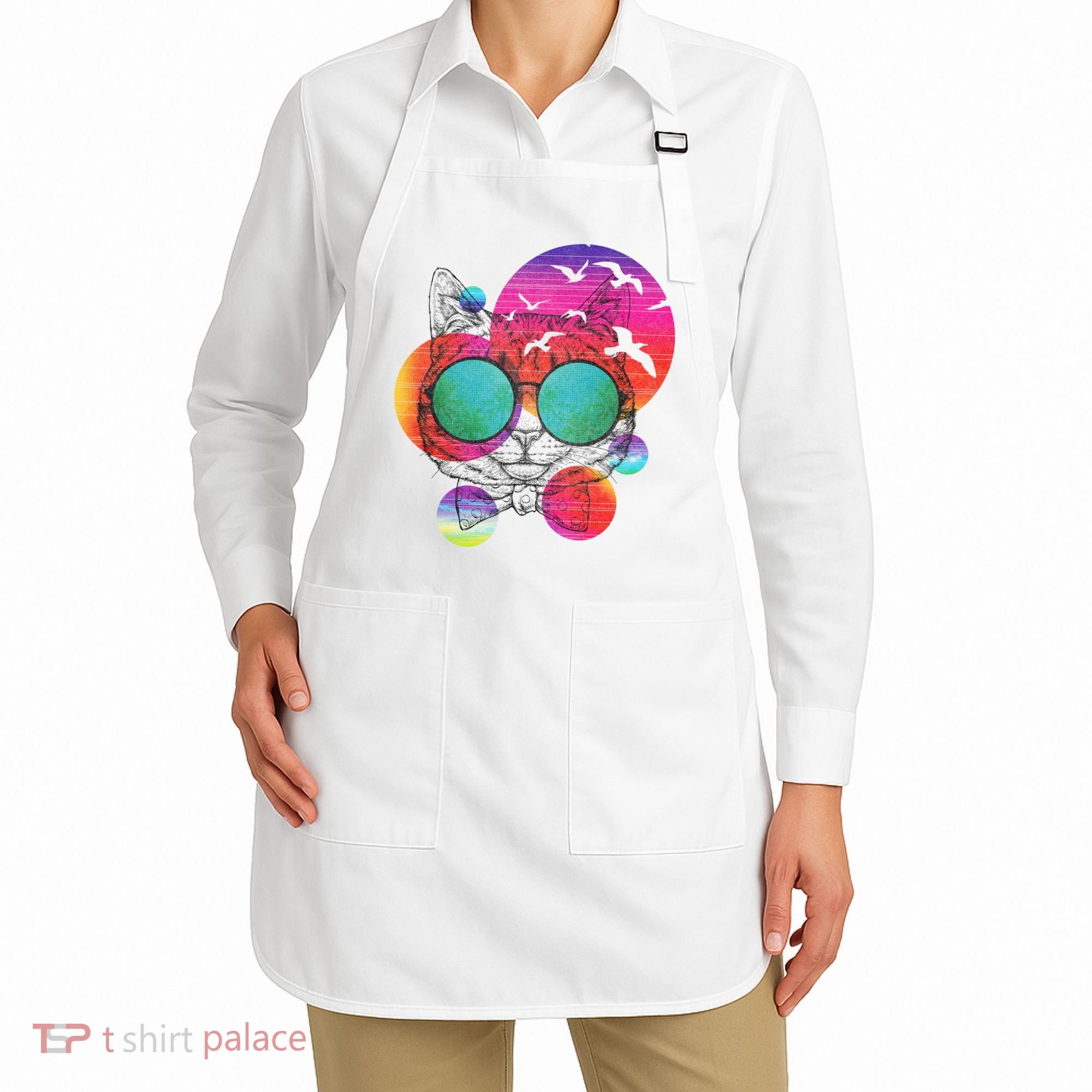 Summer Cat Apron