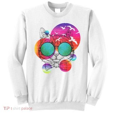 Summer Cat Sweatshirt