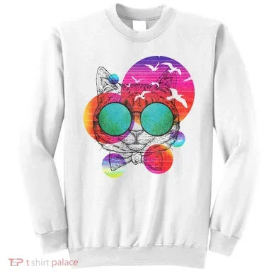 Summer Cat Sweatshirt