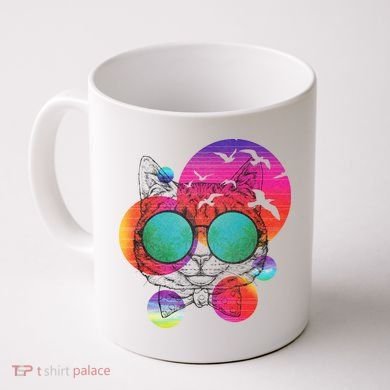 Summer Cat Coffee Mug