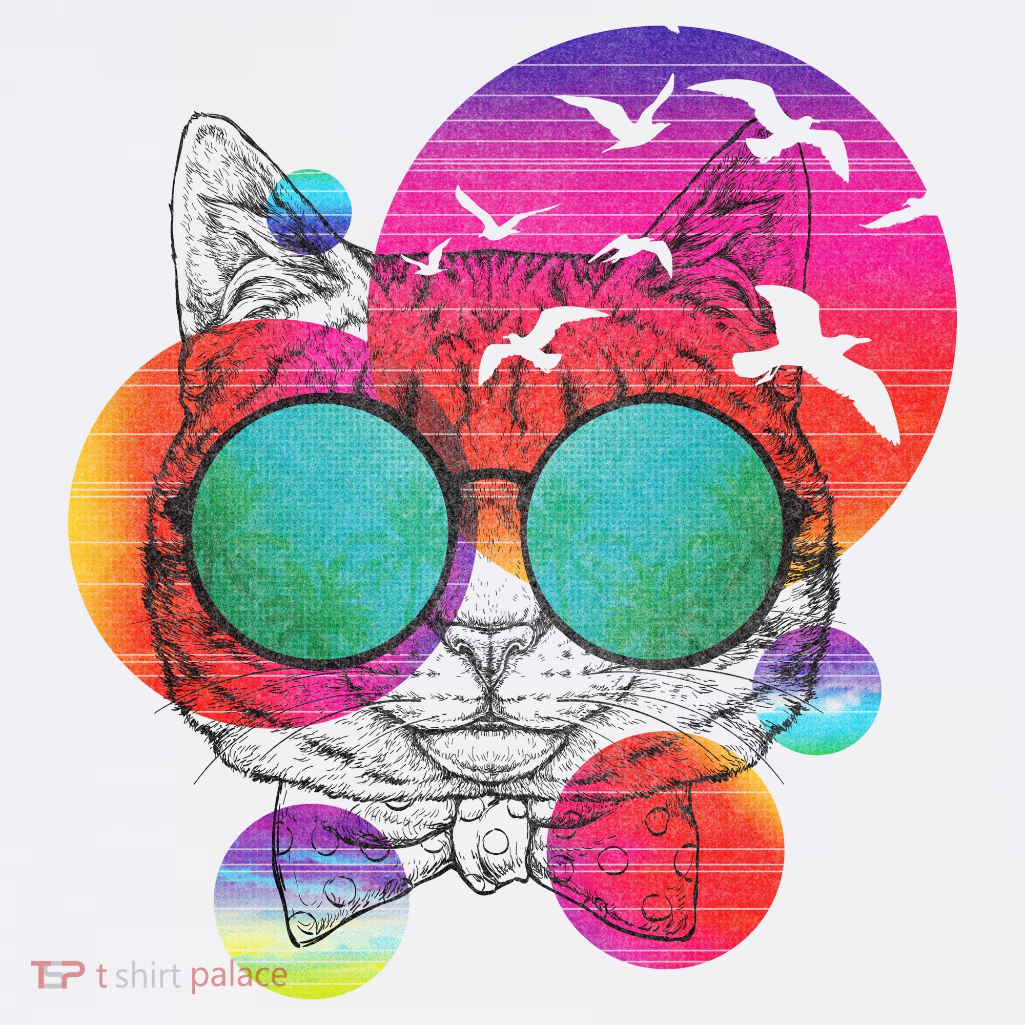Summer Cat Coffee Mug